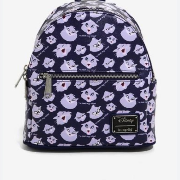 DISNEY Loungefly The‎ Emperor's New Groove Yzma Cat Mini Backpack